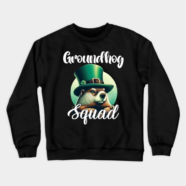 This retro inspired t-shirt is perfect for Groundhog Crewneck Sweatshirt by click2print